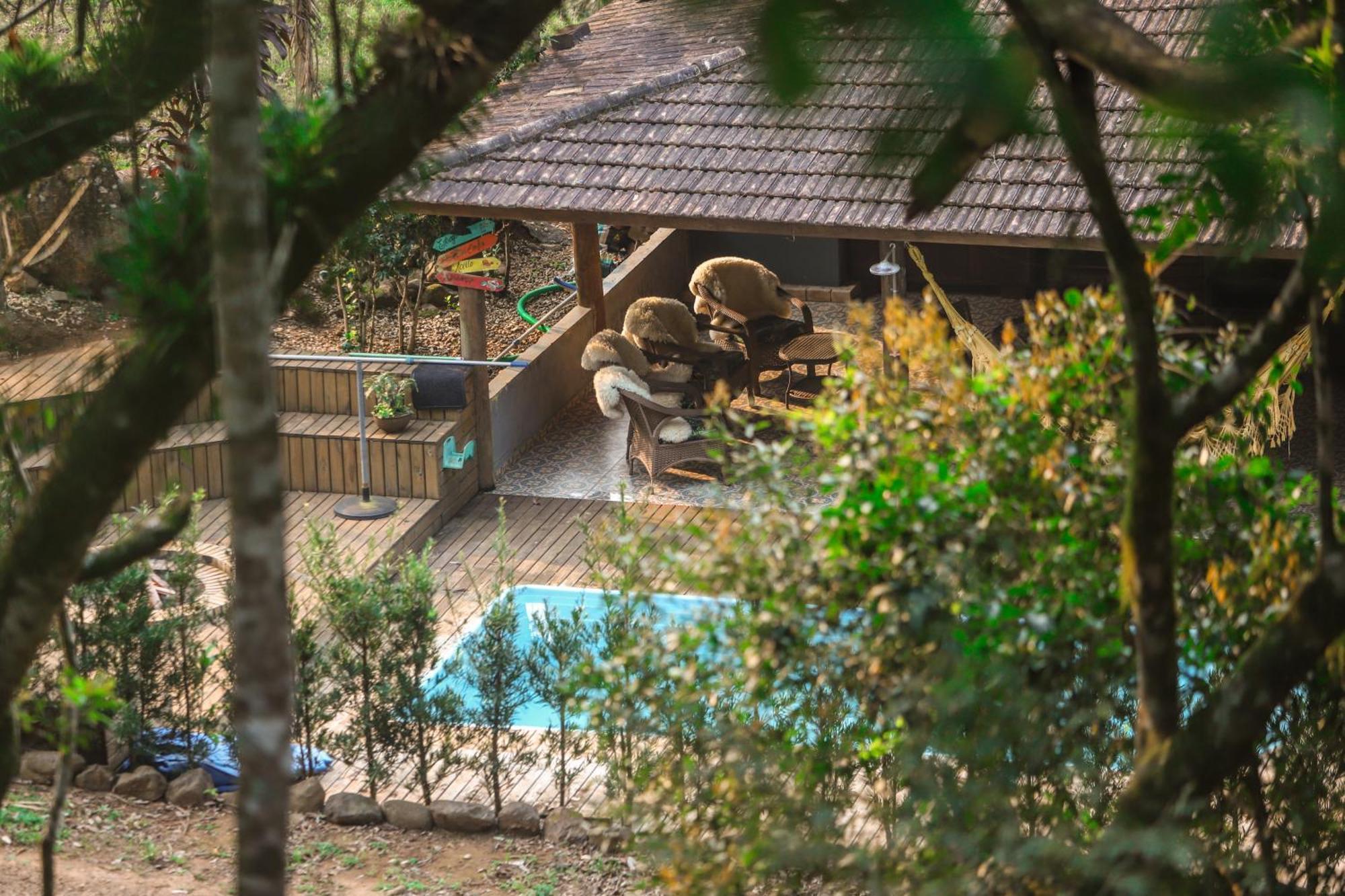 Chale Casa De Pedra, Vivenda Serra Velha, Chales De Montanha Timbe do Sul Extérieur photo