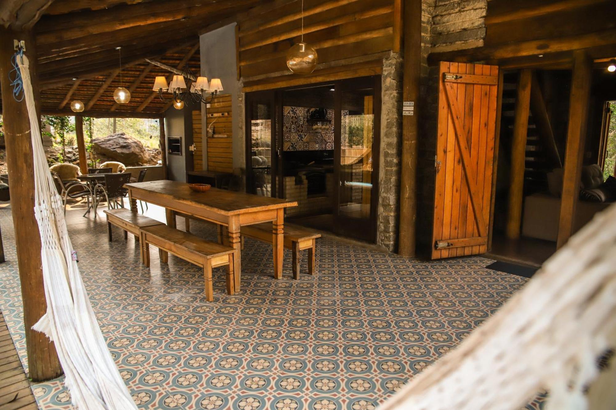 Chale Casa De Pedra, Vivenda Serra Velha, Chales De Montanha Timbe do Sul Extérieur photo