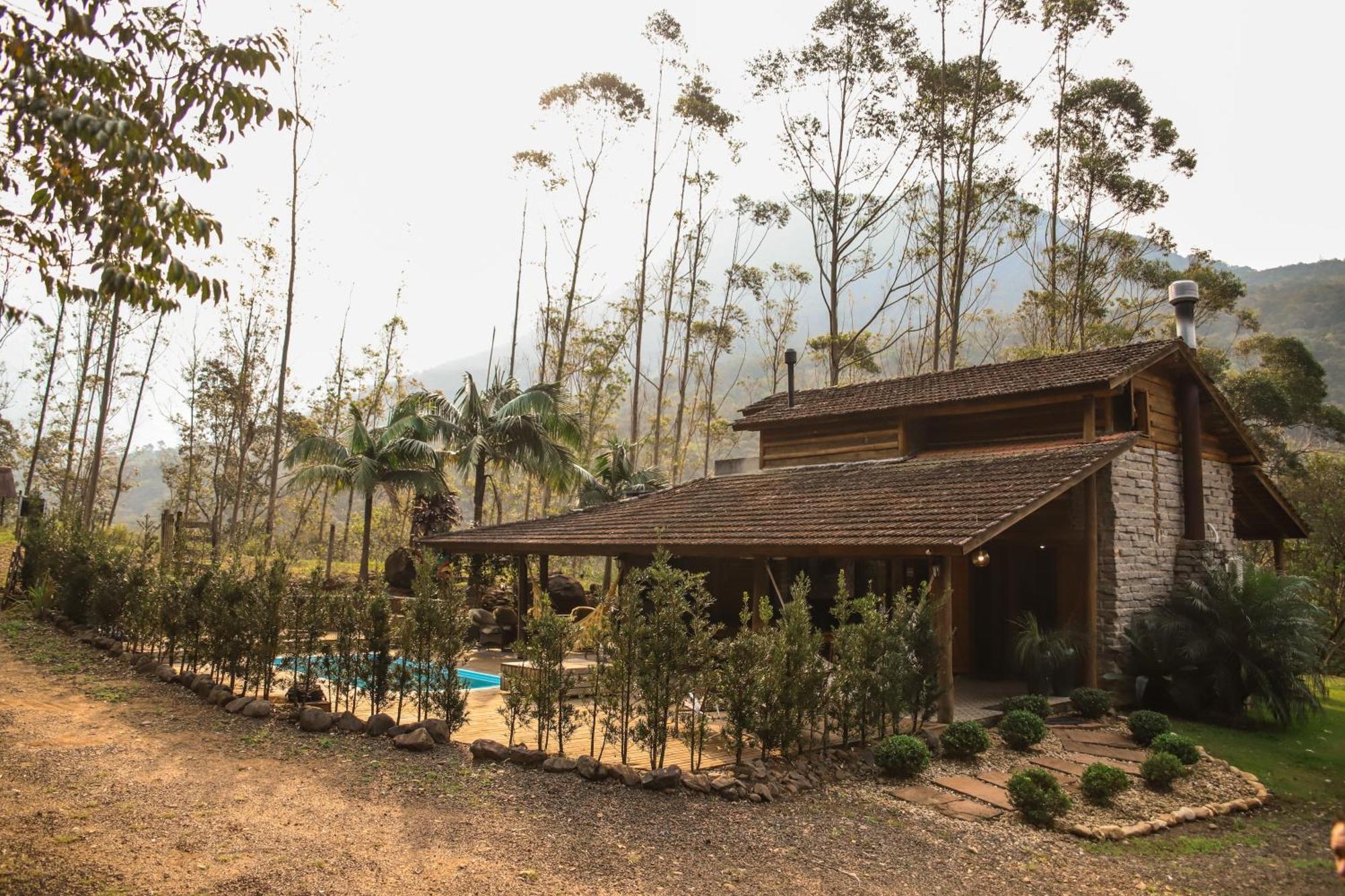 Chale Casa De Pedra, Vivenda Serra Velha, Chales De Montanha Timbe do Sul Extérieur photo