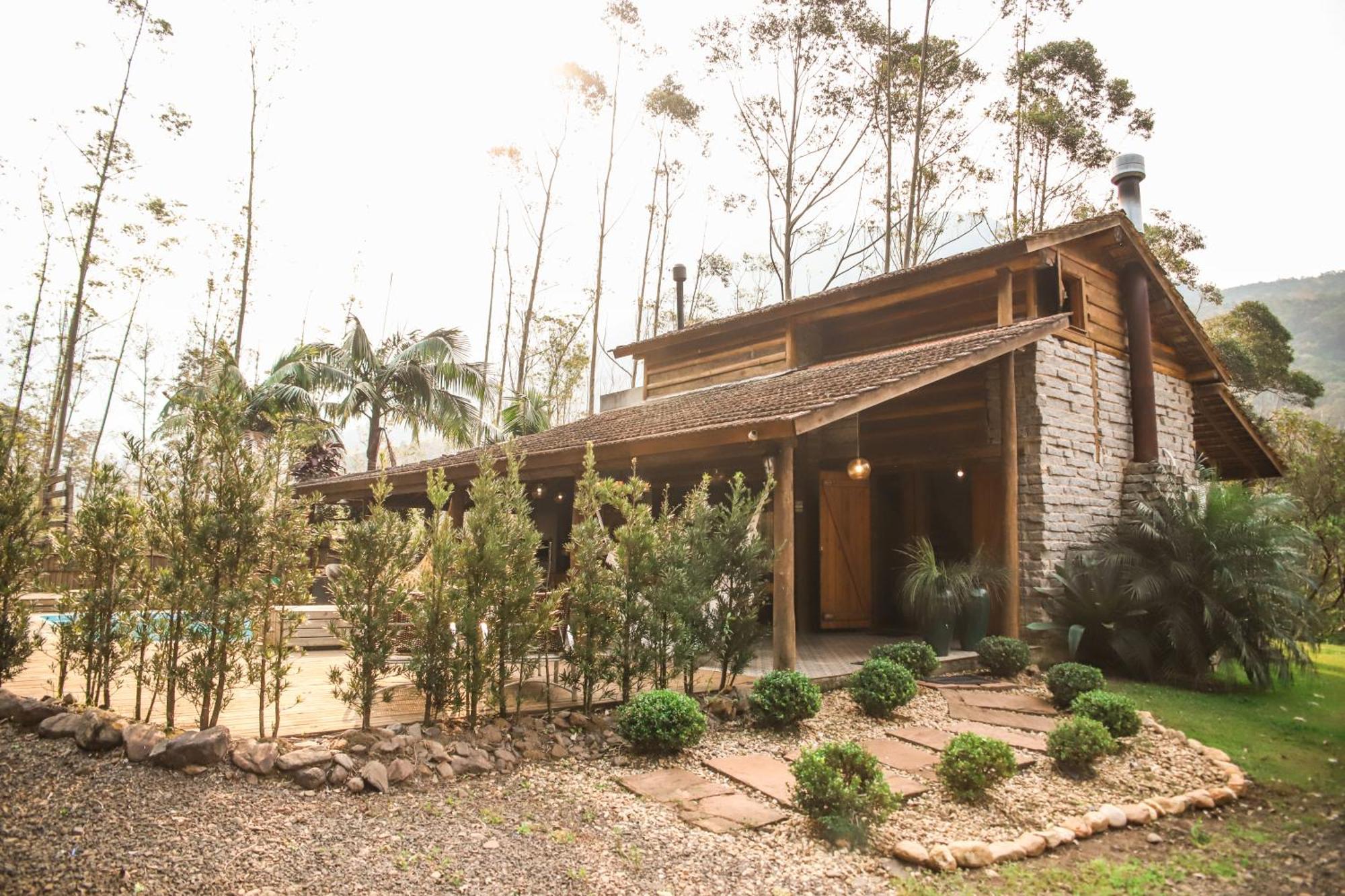 Chale Casa De Pedra, Vivenda Serra Velha, Chales De Montanha Timbe do Sul Extérieur photo