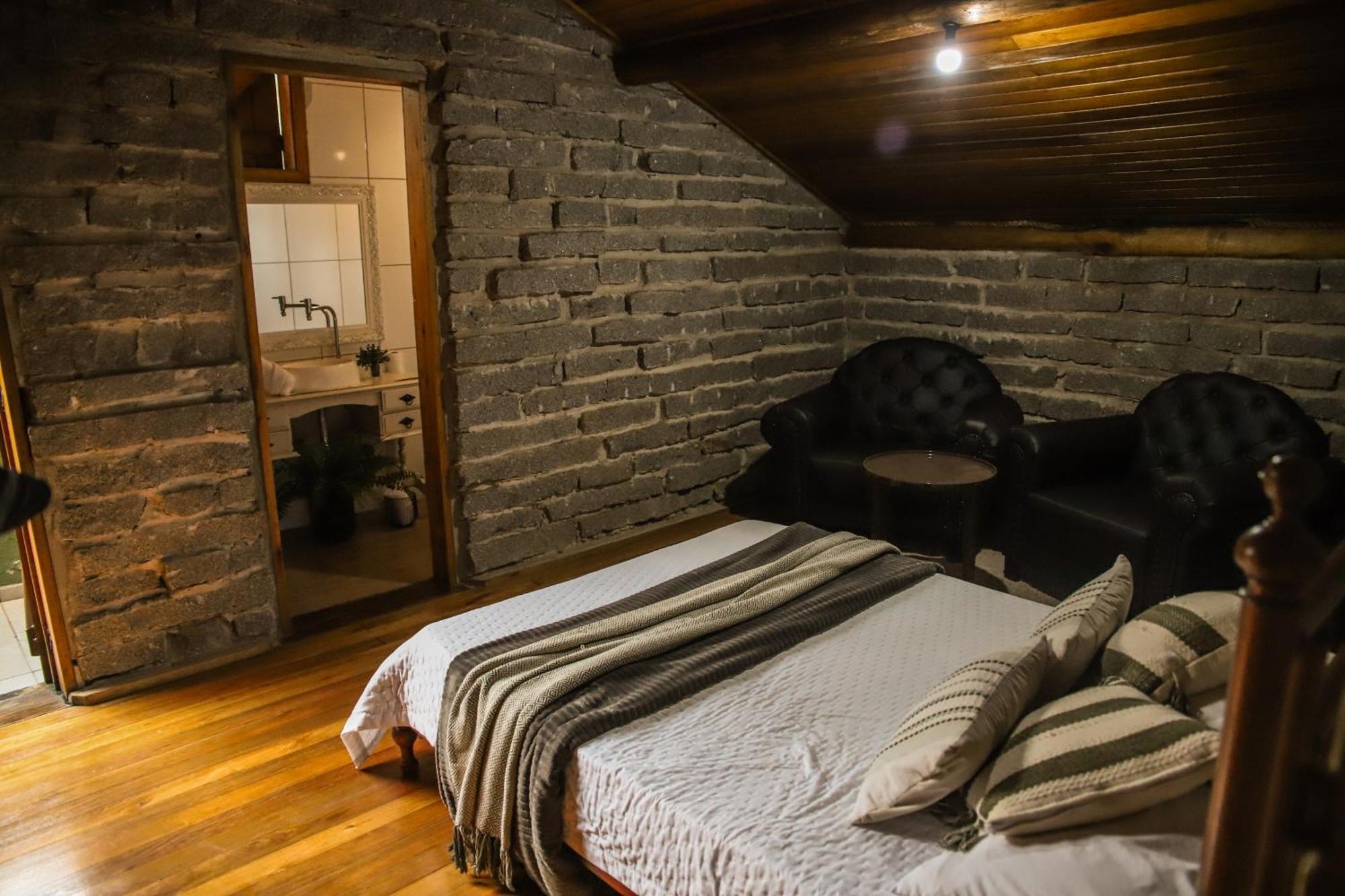 Chale Casa De Pedra, Vivenda Serra Velha, Chales De Montanha Timbe do Sul Extérieur photo